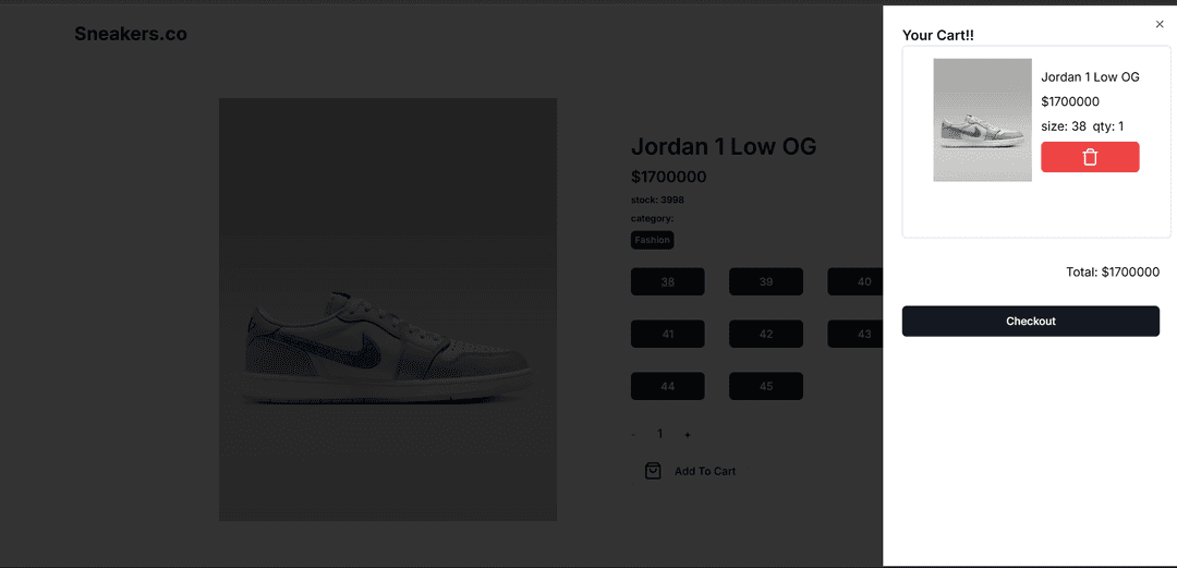 Preview visual proyek